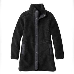 Women’s LL Bean Women's Bean's Sherpa Fleece Coat S
